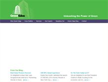 Tablet Screenshot of greenedgellc.com